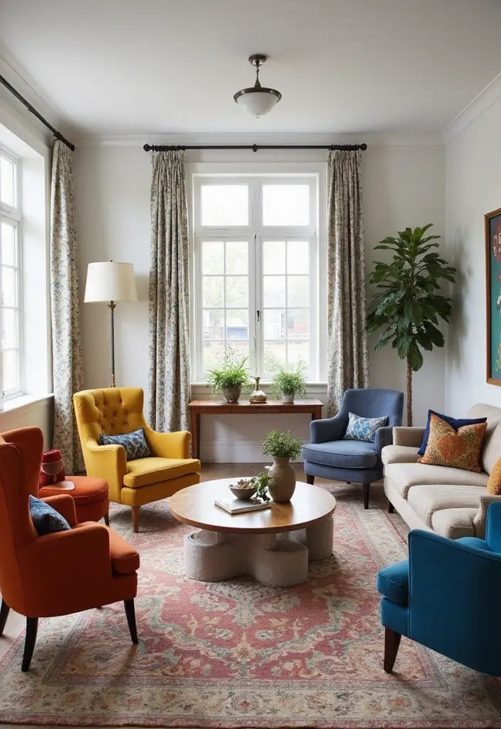 27 Black Aesthetic Living Room Ideas That Feel Bold and Minimal - 16. Accent Chairs