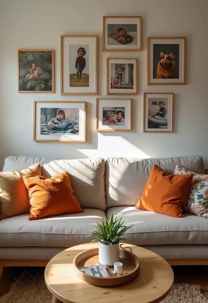 27 Black Aesthetic Living Room Ideas That Feel Bold and Minimal - 21. Personal Touches