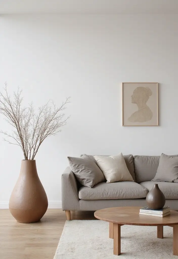 27 Black Aesthetic Living Room Ideas That Feel Bold and Minimal - 25. Simplified Accessories