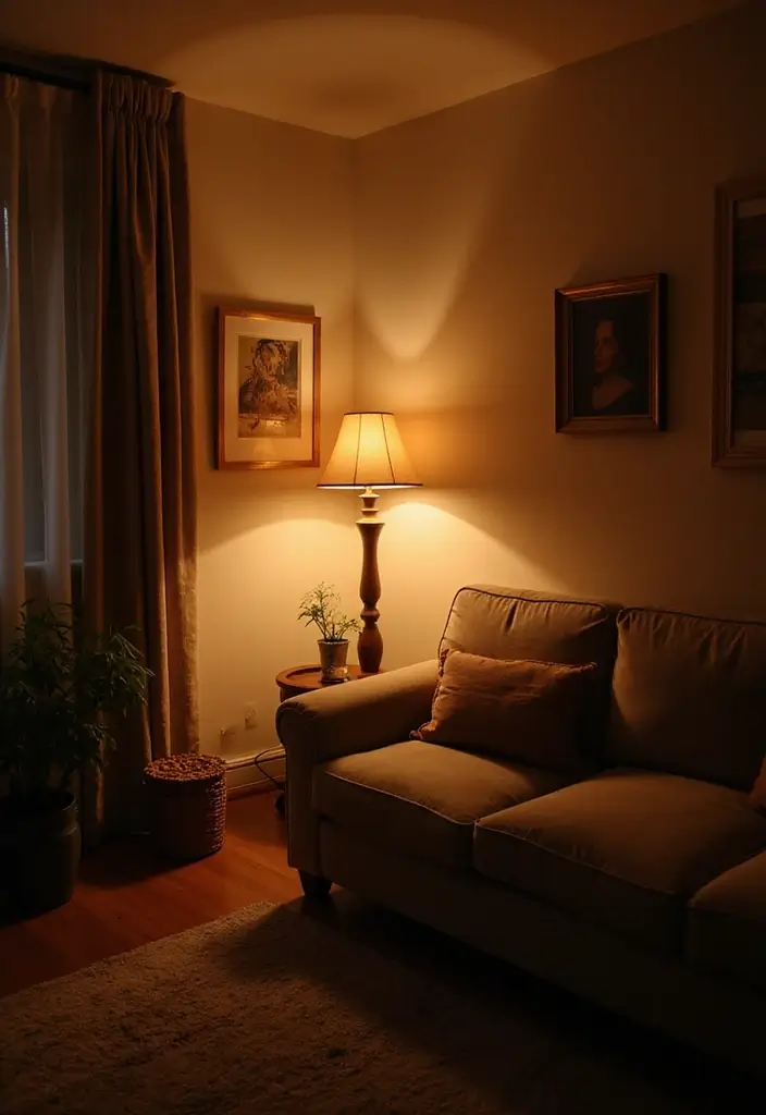 27 Kid-Friendly Living Room Decor Ideas That Balance Style and Function - 26. Soft Lighting Solutions