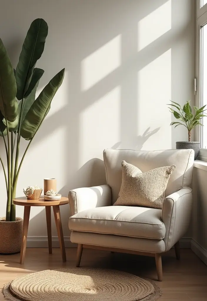 27 Living Room Neutral Ideas That Feel Calm and Timeless - 22. Cozy Nooks