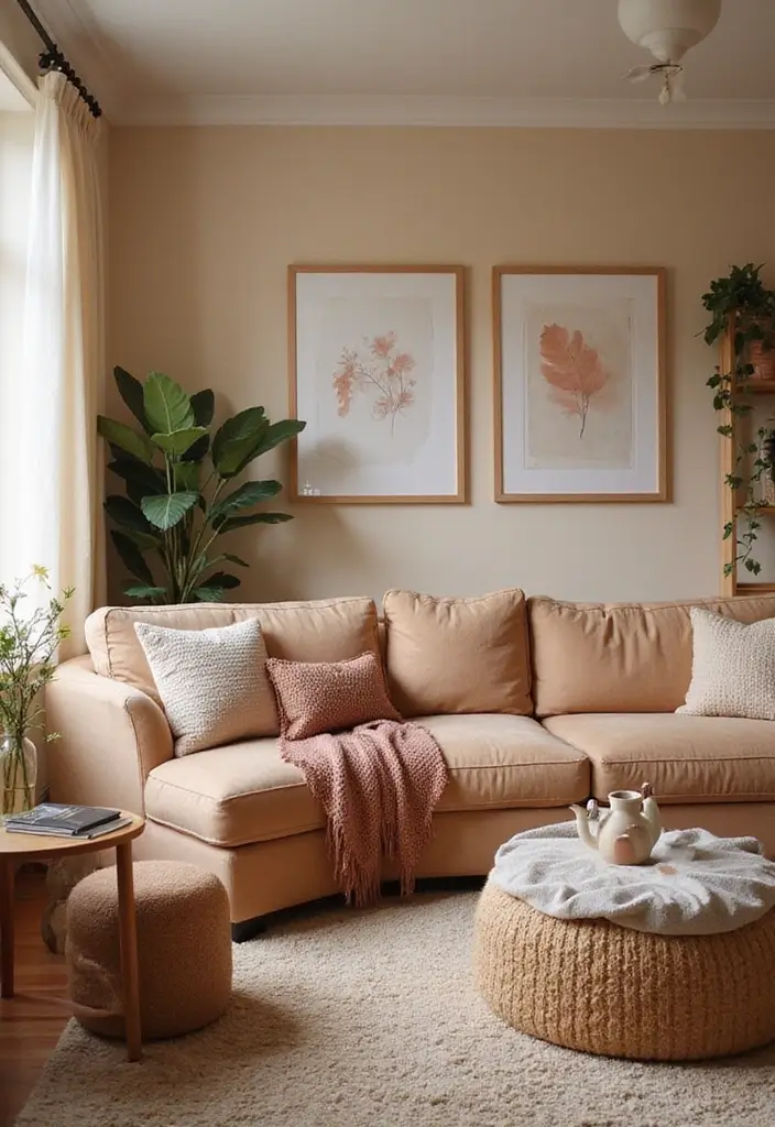 27 Living Room Sitting Area Ideas That Create a Cozy Conversation Space - 8. Inviting Color Schemes