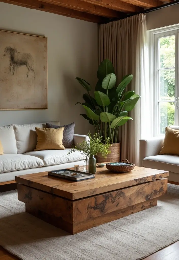 27 Ultra Luxury Living Room Ideas That Exude Glamour and Elegance - 10. Custom Sustainable Furniture