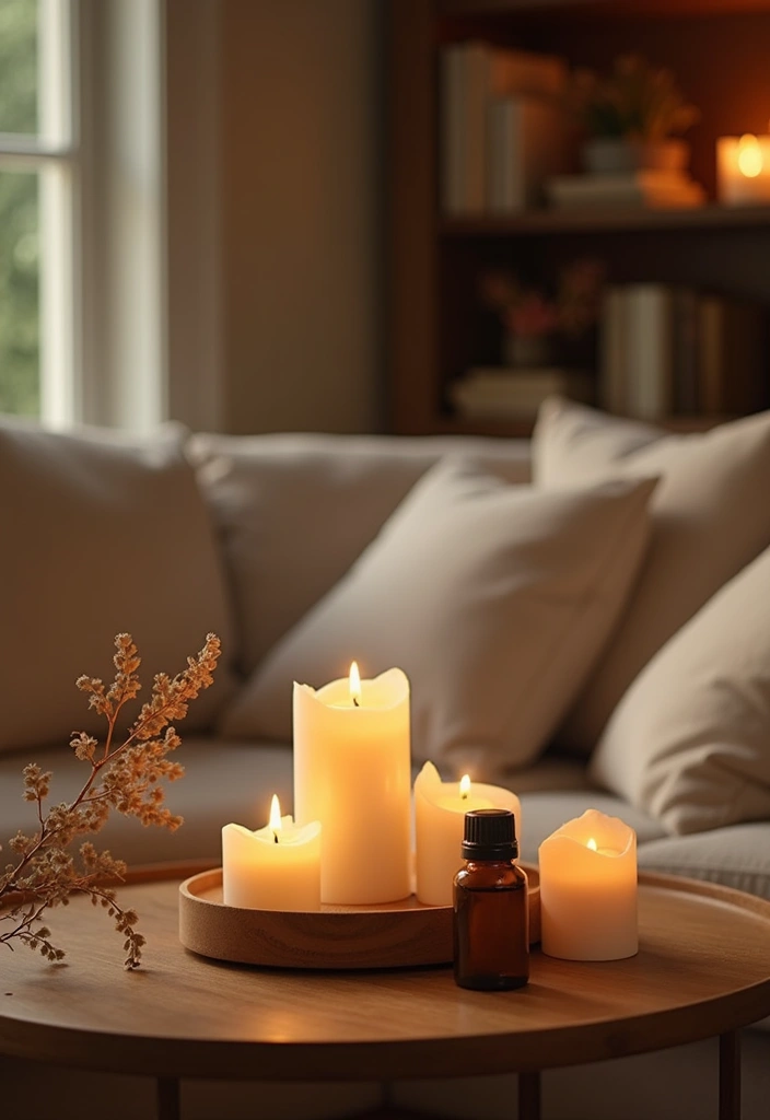 27 Ultra Luxury Living Room Ideas That Exude Glamour and Elegance - 21. Aromatic Elements