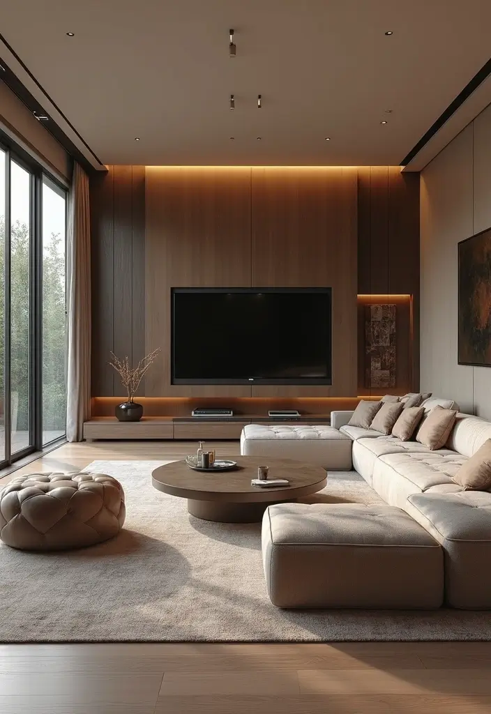 27 Ultra Luxury Living Room Ideas That Exude Glamour and Elegance - 22. Smart Home Technology