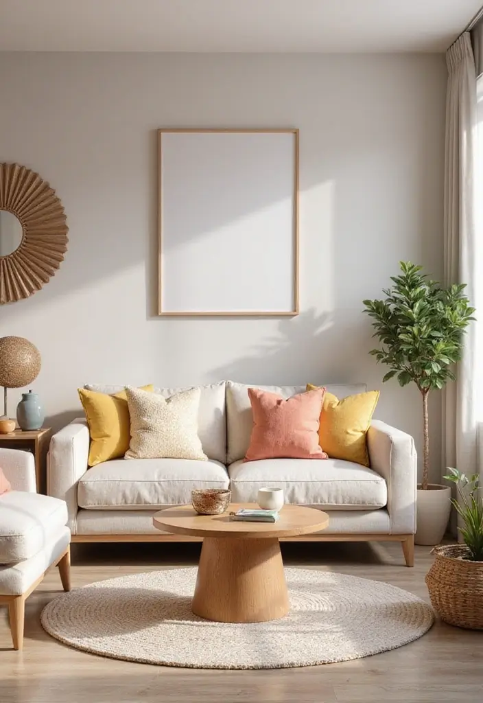 28 Fairycore Living Room Ideas That Feel Dreamy and Whimsical - 14. Soft Color Palette