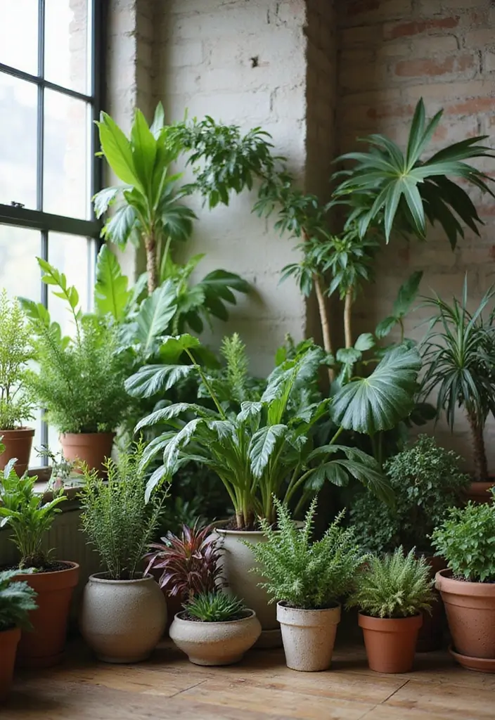 28 Fairycore Living Room Ideas That Feel Dreamy and Whimsical - 3. Botanical Bliss