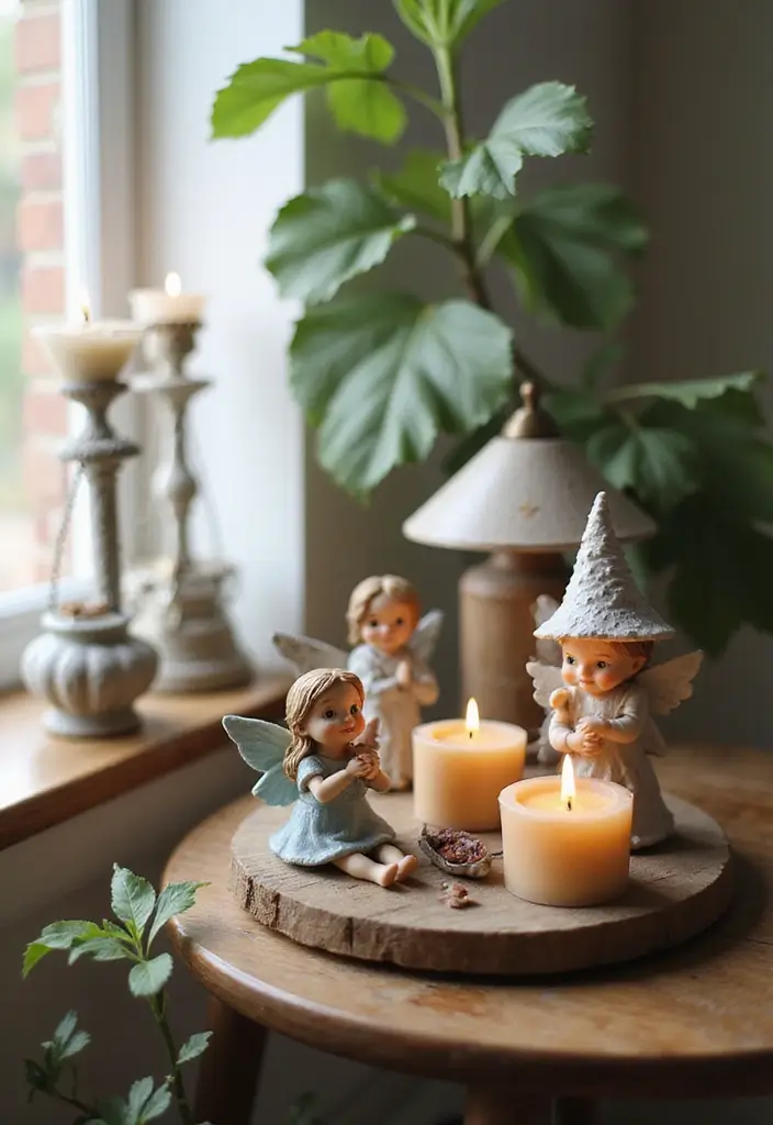 28 Fairycore Living Room Ideas That Feel Dreamy and Whimsical - 8. Magical Accents