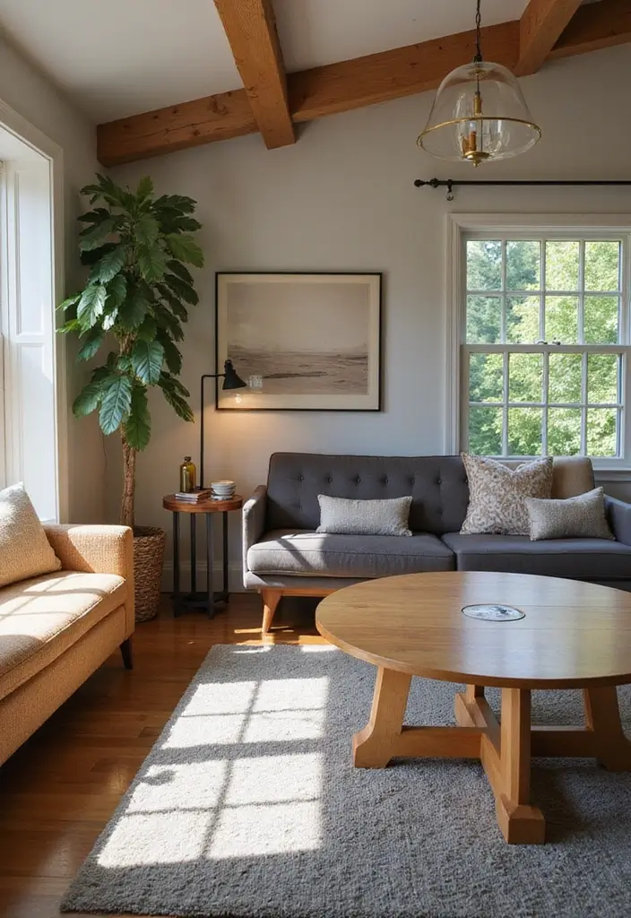 28 Huge Living Room Ideas That Feel Open and Inviting - 13. Create Zones with Furniture