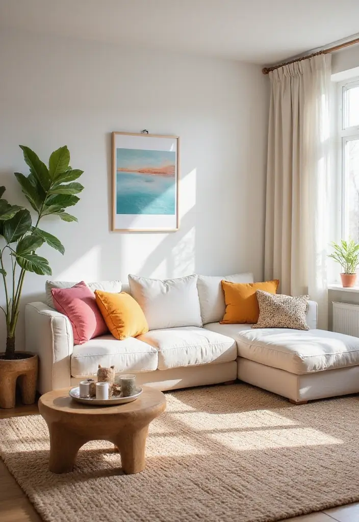 28 Huge Living Room Ideas That Feel Open and Inviting - 2. Choose Light Color Palettes