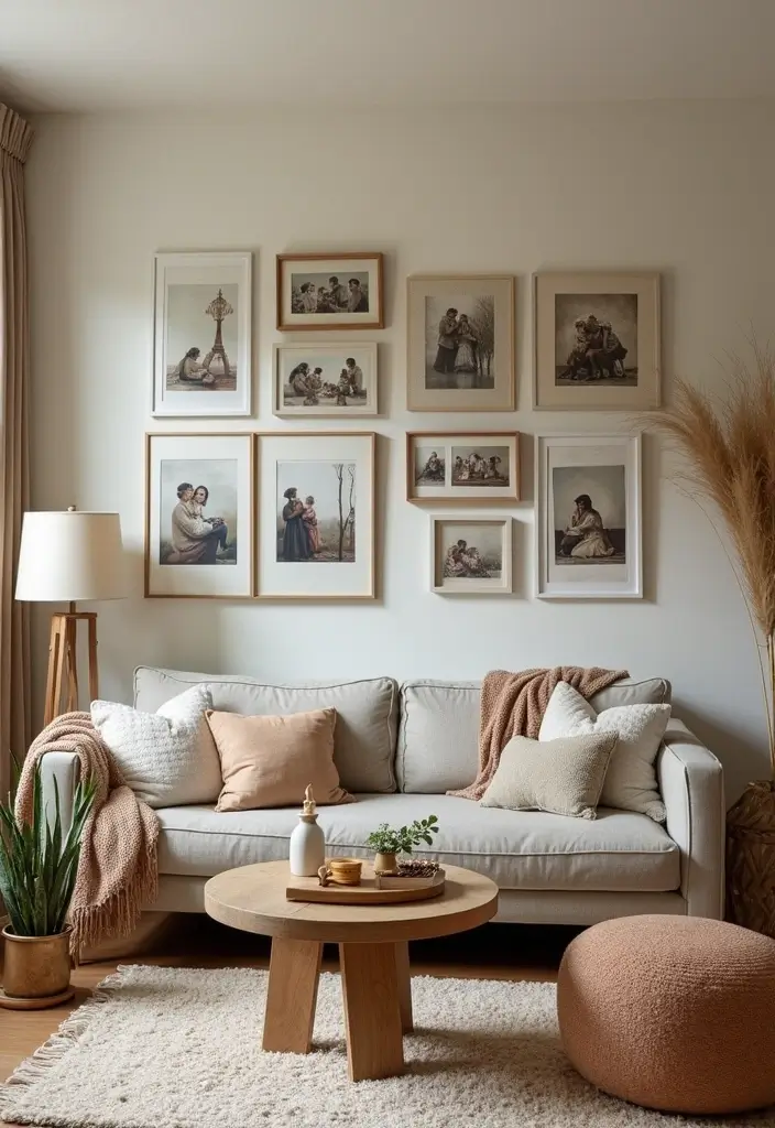 28 Huge Living Room Ideas That Feel Open and Inviting - 27. Personalize Your Space