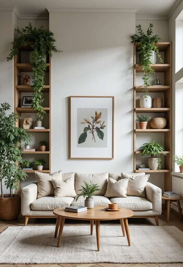 28 Huge Living Room Ideas That Feel Open and Inviting - 4. Maximize Vertical Space