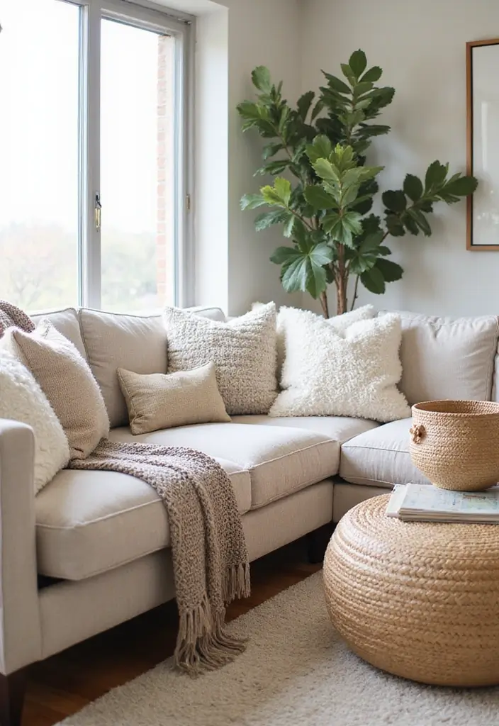 28 Kid Friendly Living Room Ideas That Are Durable and Stylish - 15. Textured Accents