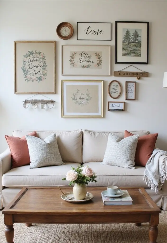 28 Kid Friendly Living Room Ideas That Are Durable and Stylish - 21. Personalized Decor Items