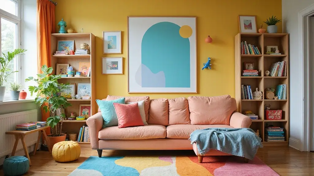 28 Kid Friendly Living Room Ideas That Are Durable and Stylish