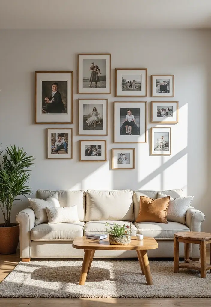 28 Living Room Night Aesthetic Ideas That Feel Cozy and Intimate - 9. Personal Touches