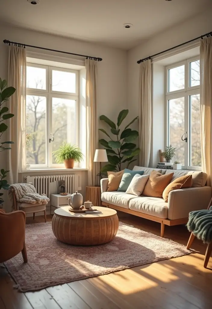 28 Modern Cozy Living Room Ideas That Feel Warm and Inviting - 23. Create a Family-Friendly Space