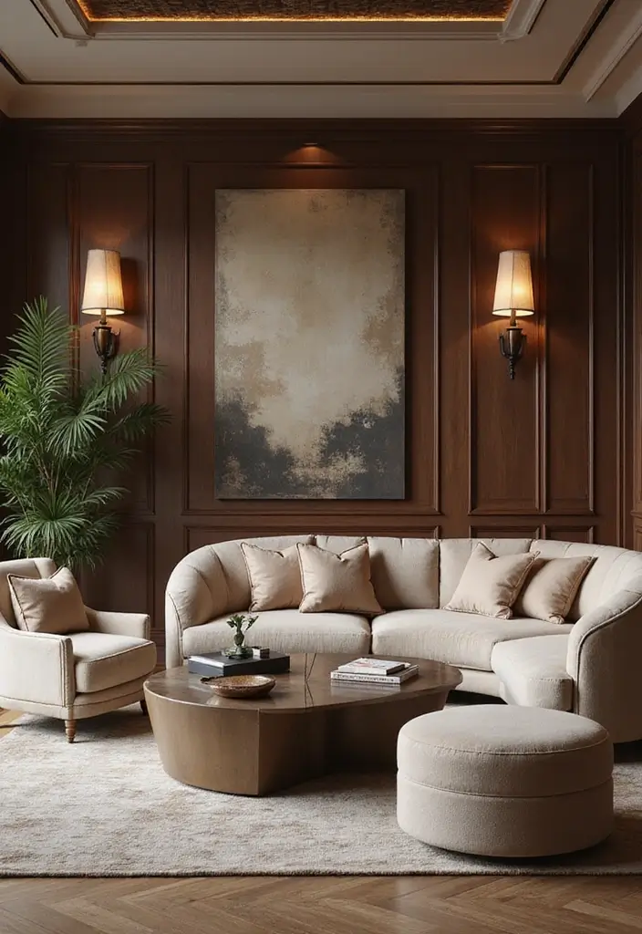 29 Dream Living Room Luxury Ideas That Feel Opulent and Modern - 13. Plush Seating Options