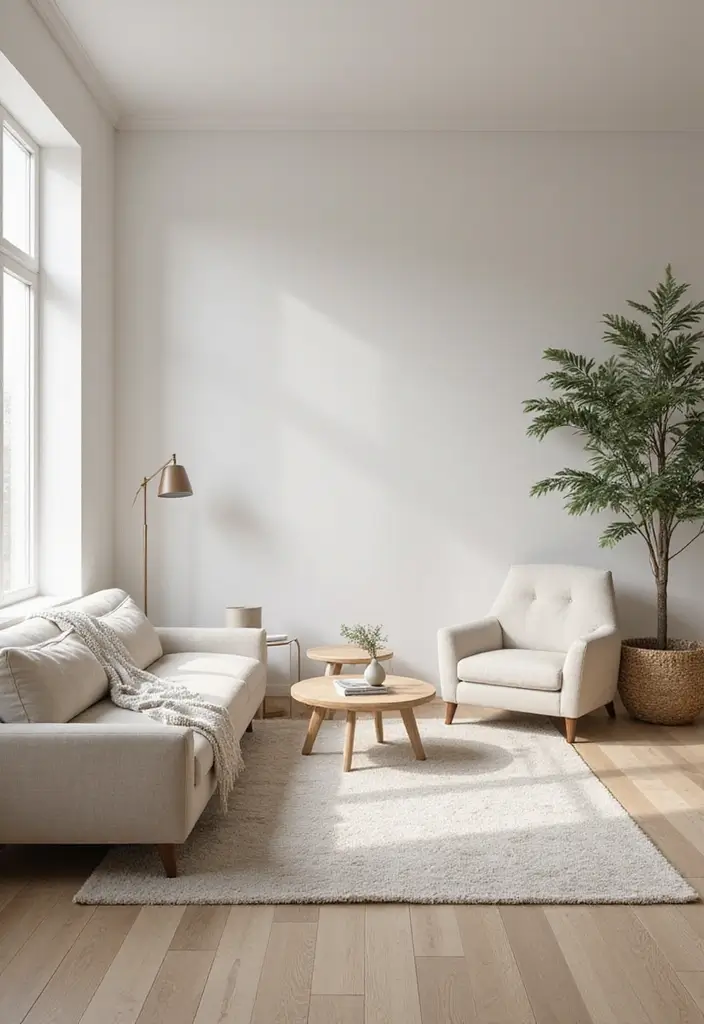 29 Dream Living Room Luxury Ideas That Feel Opulent and Modern - 5. Minimalist Approach to Decor