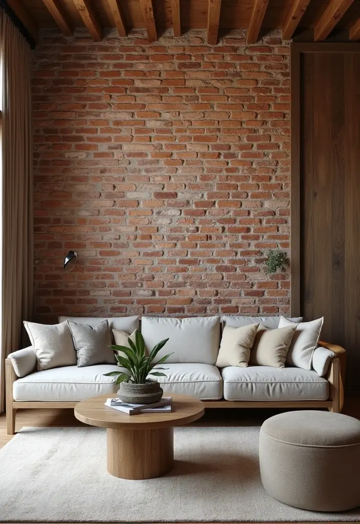 29 Italy Living Room Ideas That Capture Mediterranean Elegance - 18. Wall Textures and Treatments