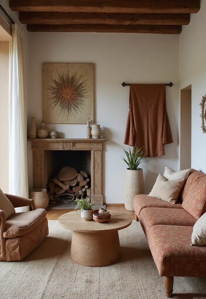 29 Italy Living Room Ideas That Capture Mediterranean Elegance - 20. Emphasis on Craftsmanship