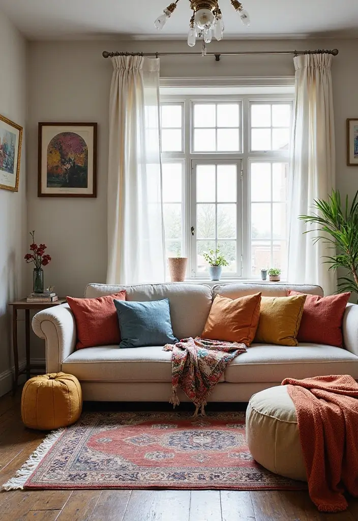 29 Italy Living Room Ideas That Capture Mediterranean Elegance - 27. Thoughtful Layering Techniques