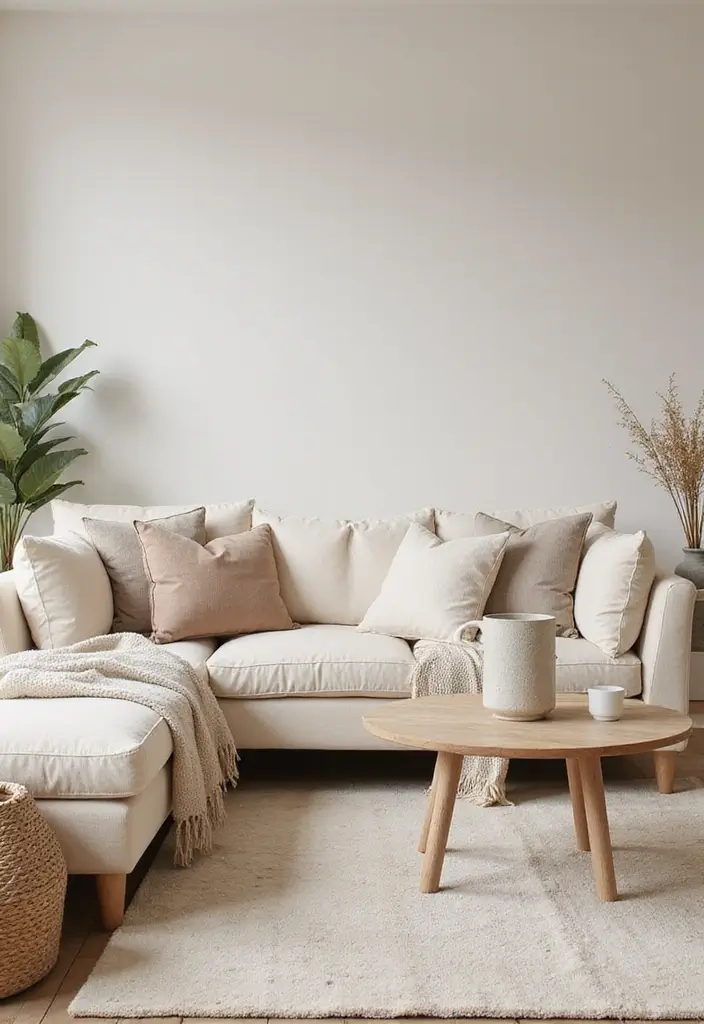 29 Italy Living Room Ideas That Capture Mediterranean Elegance - 3. Soft, Neutral Palettes