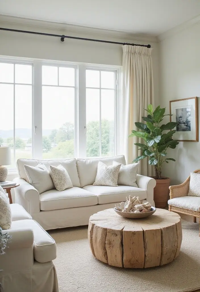 29 Italy Living Room Ideas That Capture Mediterranean Elegance - 6. Coastal Elements