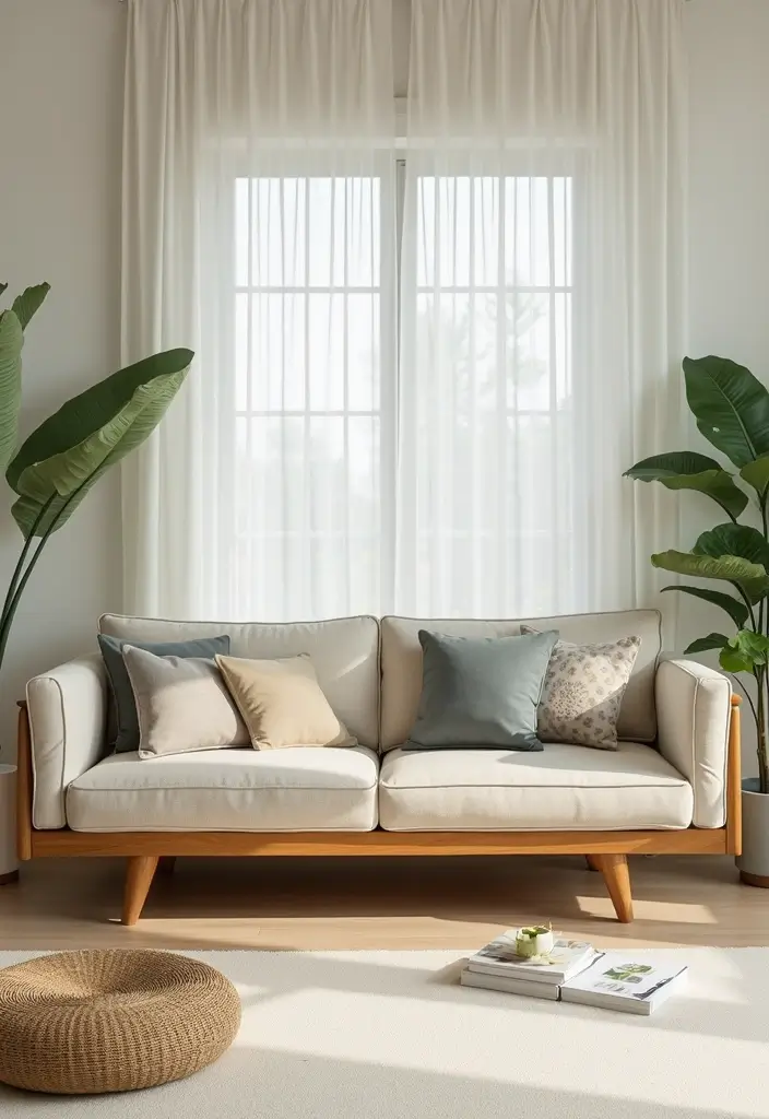 29 Japandi Sofa Living Room Ideas That Feel Minimal and Peaceful - 1. The Power of Neutral Colors