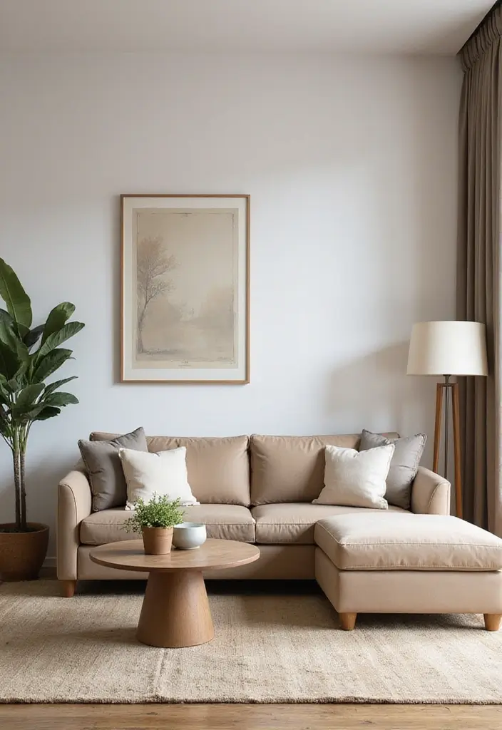 29 Japandi Sofa Living Room Ideas That Feel Minimal and Peaceful - 26. Feng Shui Principles