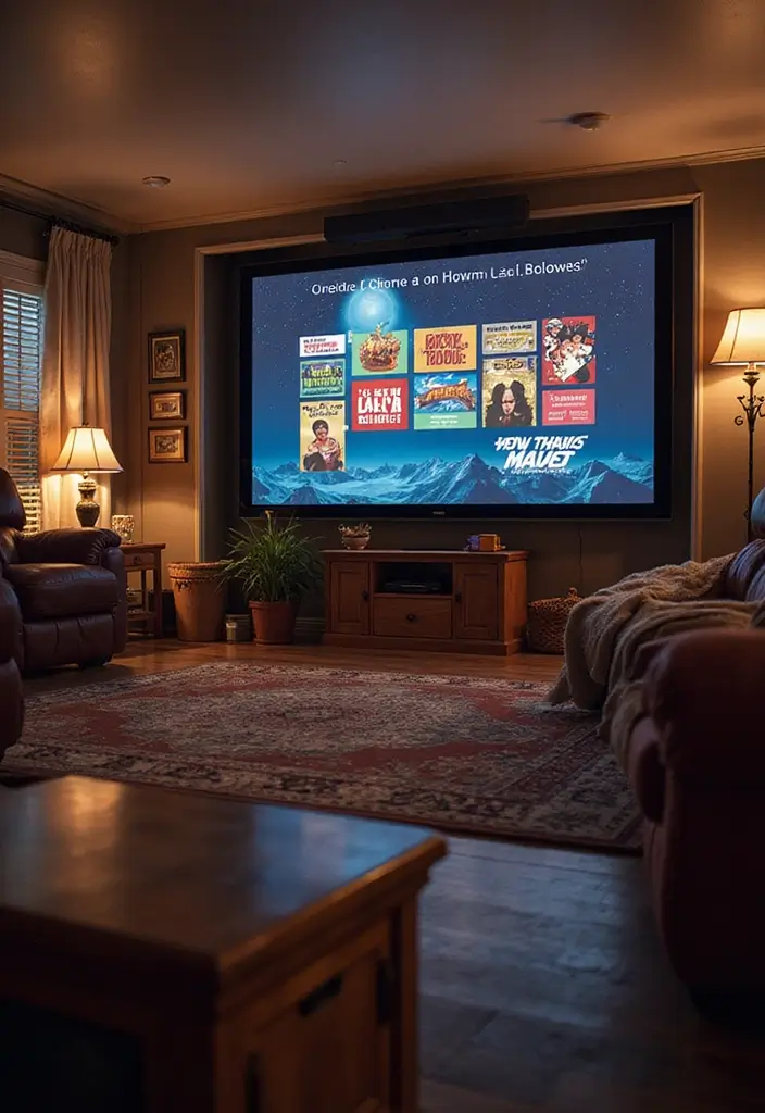 29 Living Room Movie Night Ideas That Make Home Feel Like a Theater - 27. Movie Night Countdown