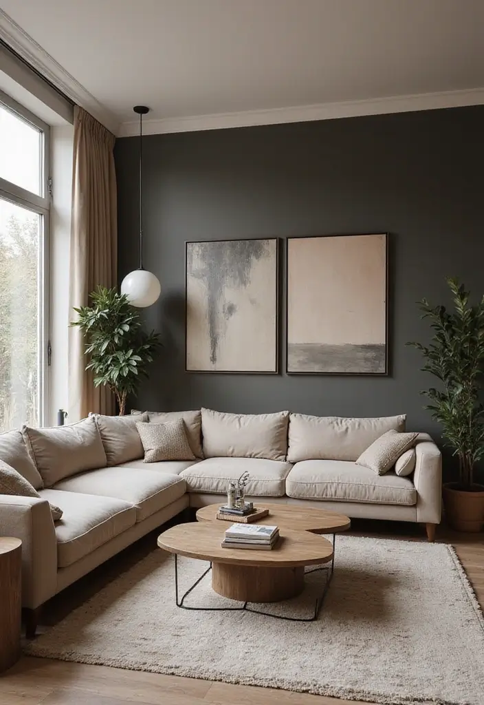 29 Modern Living Room Decor Ideas That Are Sleek and Stylish - 14. Monochromatic Schemes