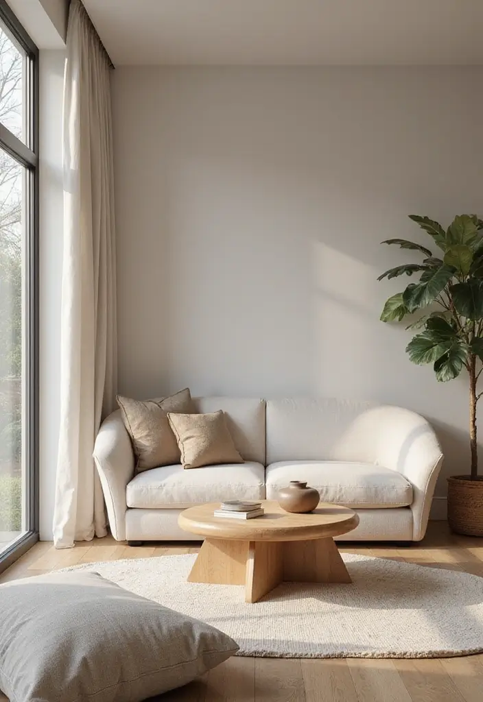 29 Modern Living Room Decor Ideas That Are Sleek and Stylish - 22. Soft Curves in Furniture