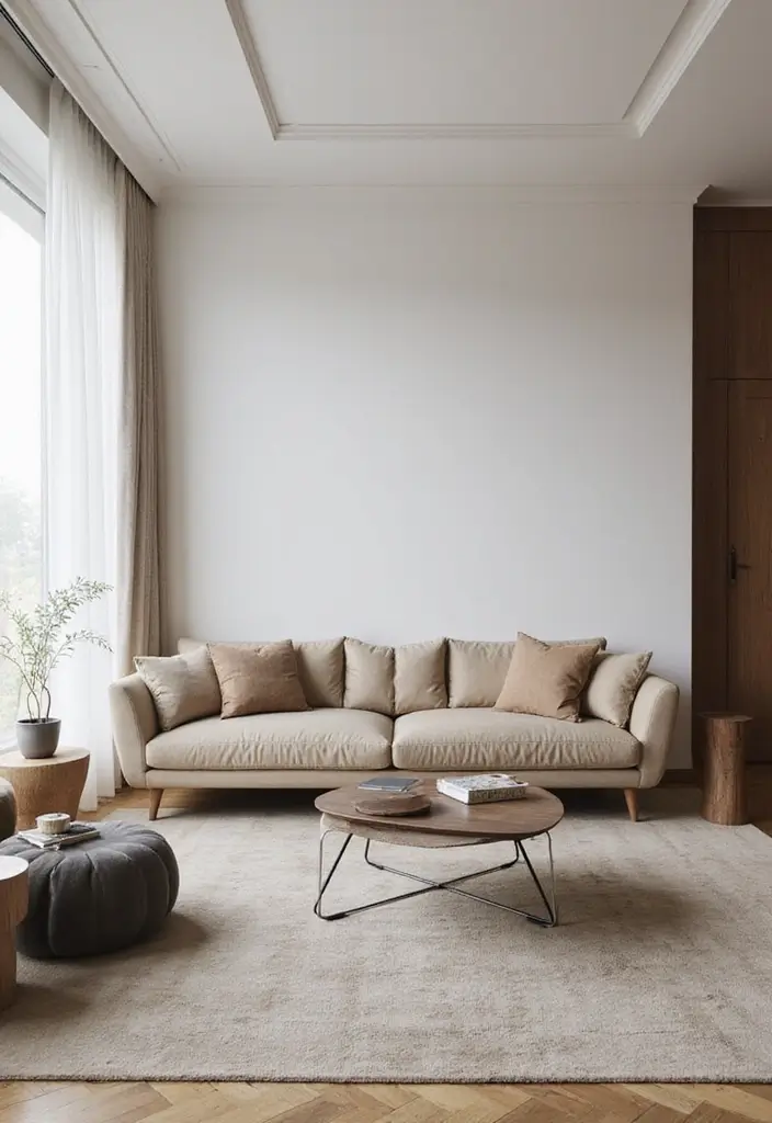 29 Modern Living Room Decor Ideas That Are Sleek and Stylish - 28. Clean Lines