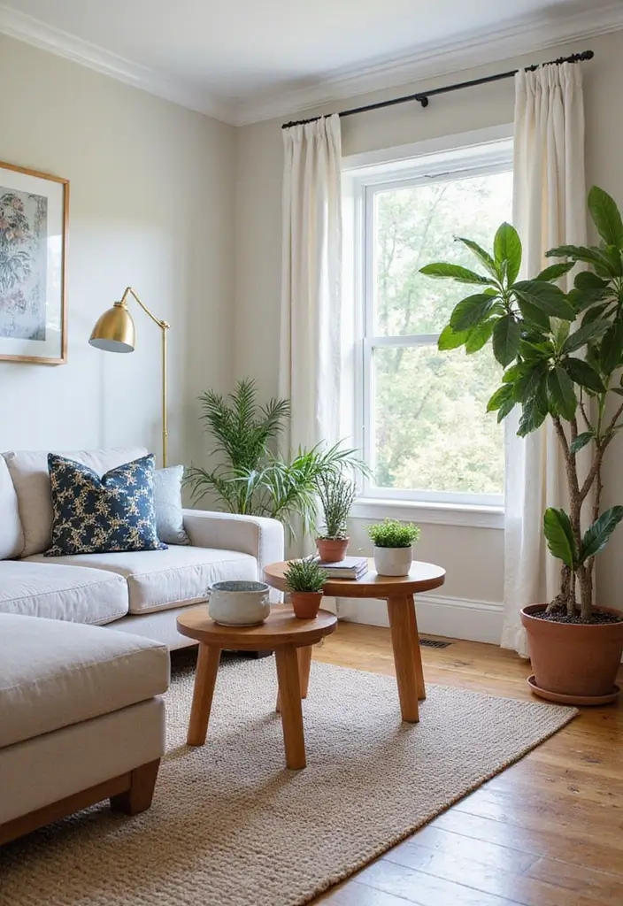 29 Modern Living Room Decor Ideas That Are Sleek and Stylish - 29. Seasonal Decor Changes