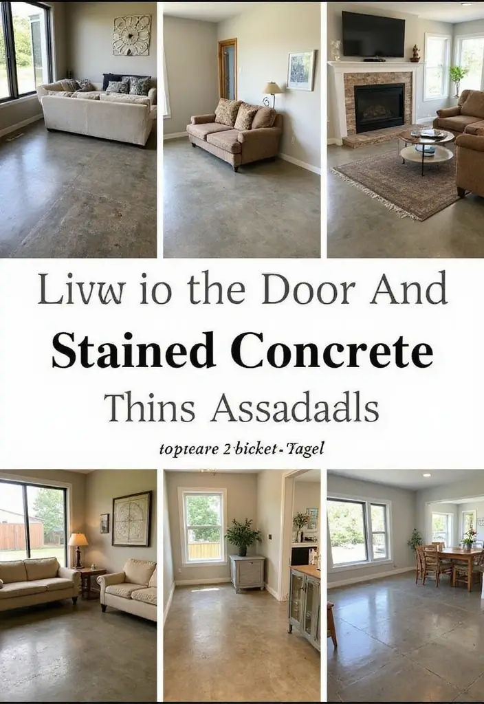 29 Stained Concrete Floors Living Room Ideas That Add Industrial Charm - Conclusion: Embrace the Charm