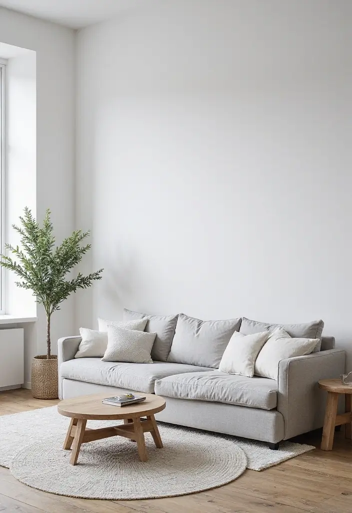 29 White and Grey Living Room Ideas That Look Clean and Modern - 13. Scandi-Inspired Designs