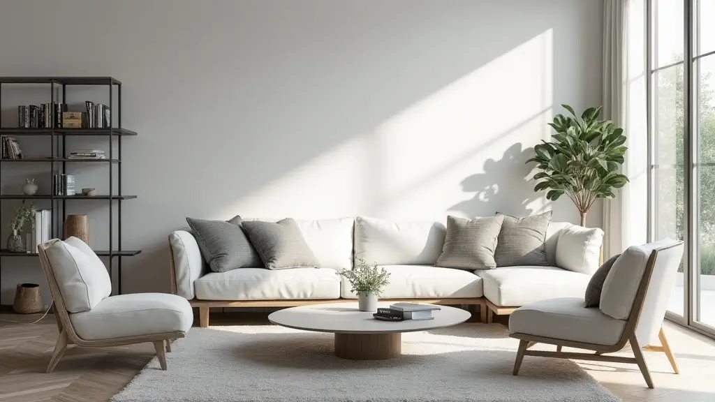 29 White and Grey Living Room Ideas That Look Clean and Modern