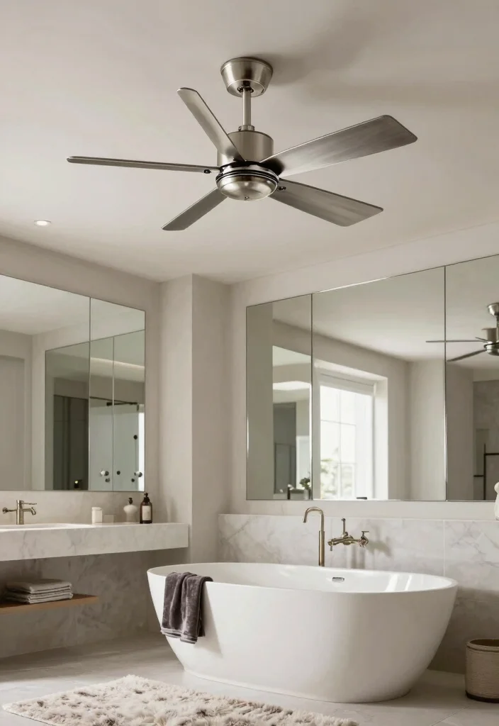 14 Bathroom Exhaust Fan Ideas For Discreet Ventilation - 11. Stylish Island Exhaust Fans 1