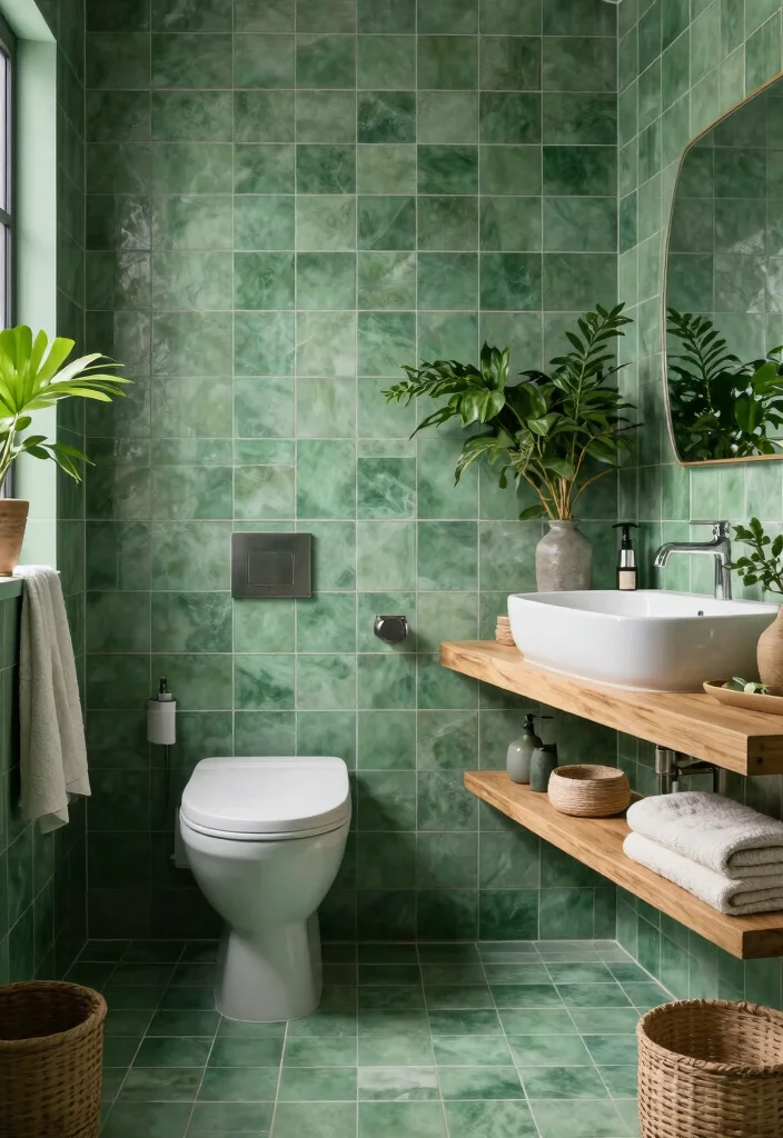 14 Emerald Green Bathroom Tile Ideas With Luxe Colour - Conclusion 1
