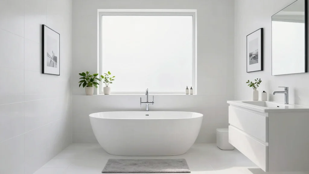 14 White Bathroom Decor Ideas For Clean Calm Vibes