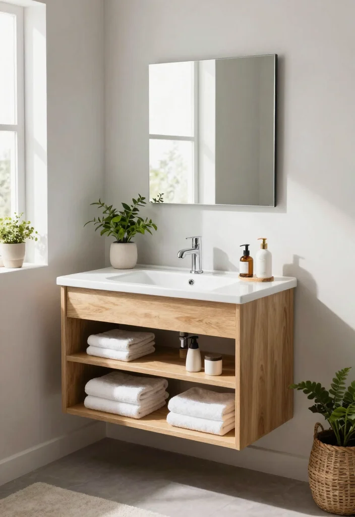 15 Bathroom Vanity Dimension Ideas For Perfect Fit - 1. Compact 24-Inch Vanities 1