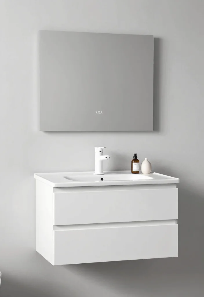 15 Bathroom Vanity Dimension Ideas For Perfect Fit - 10. Single-Drawer Vanities 1