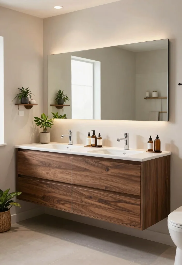 15 Bathroom Vanity Dimension Ideas For Perfect Fit - 11. L-Shaped Vanities 1