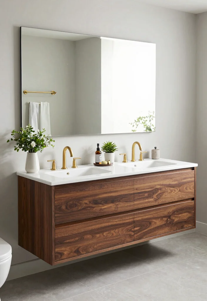15 Bathroom Vanity Dimension Ideas For Perfect Fit - 2. 30-Inch Double Sink Vanities 1