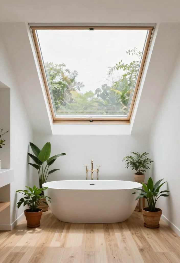 15 Bathroom Ventilation Ideas For Healthy Airflow - 4. Consider Skylights for Natural Light and Ventilation 1