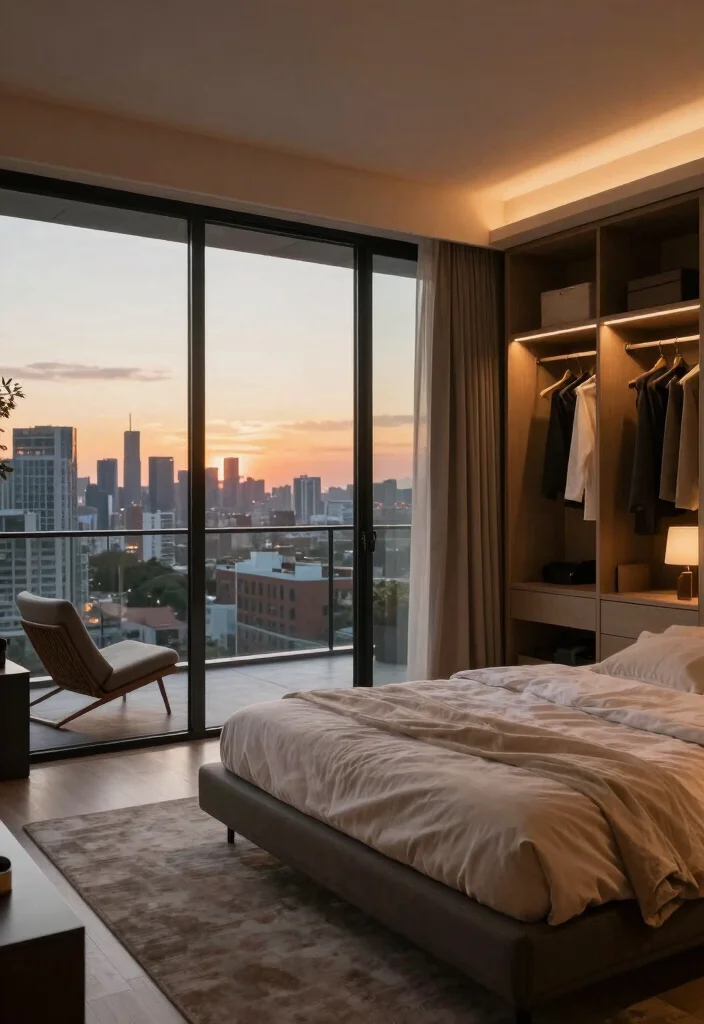 15 Bedroom With Glass Wall Ideas Open Airy Luxury - 3. Open Concept Bliss 1