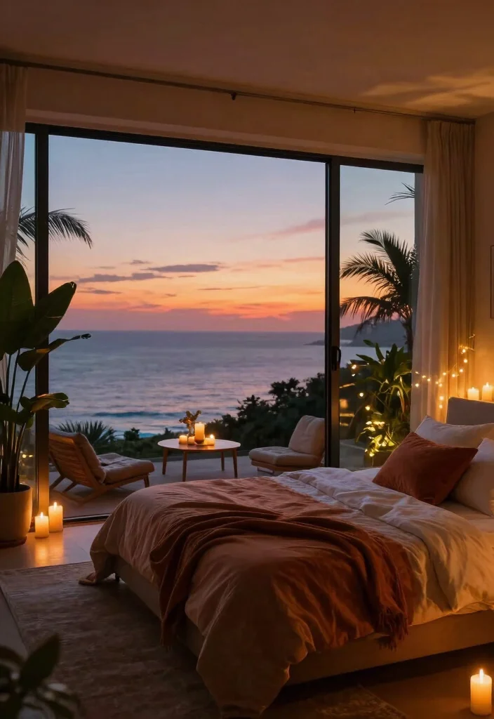 15 Bedroom With Glass Wall Ideas Open Airy Luxury - 8. Romantic Getaway 1