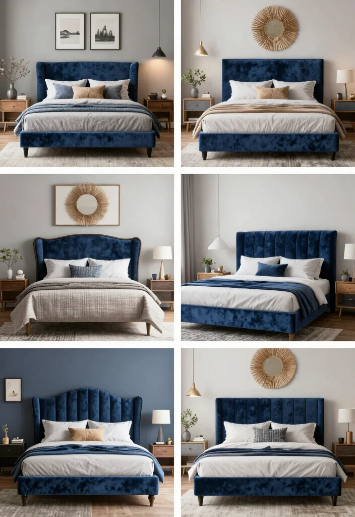 15 Blue Velvet Headboard Bedroom Ideas Luxe Statement Style - Conclusion 1