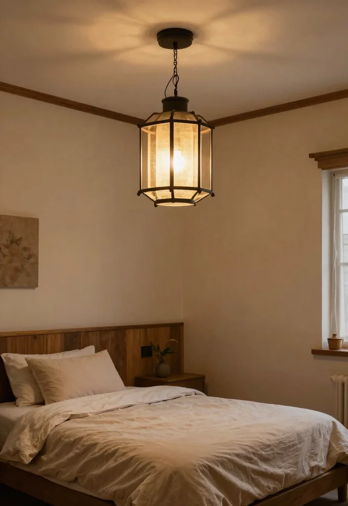 15 Ceiling Lights for Bedroom Ideas Soft Modern Glow - 11. Stylish Lanterns 1